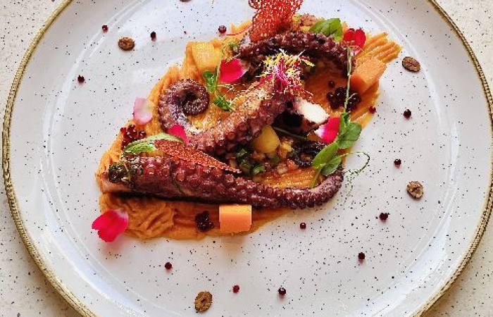 Grilowana ośmiornica