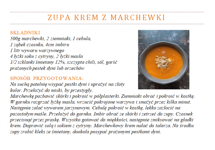 zupa z marchewki