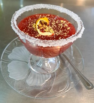 kisiel żurawinowo cynamonowy